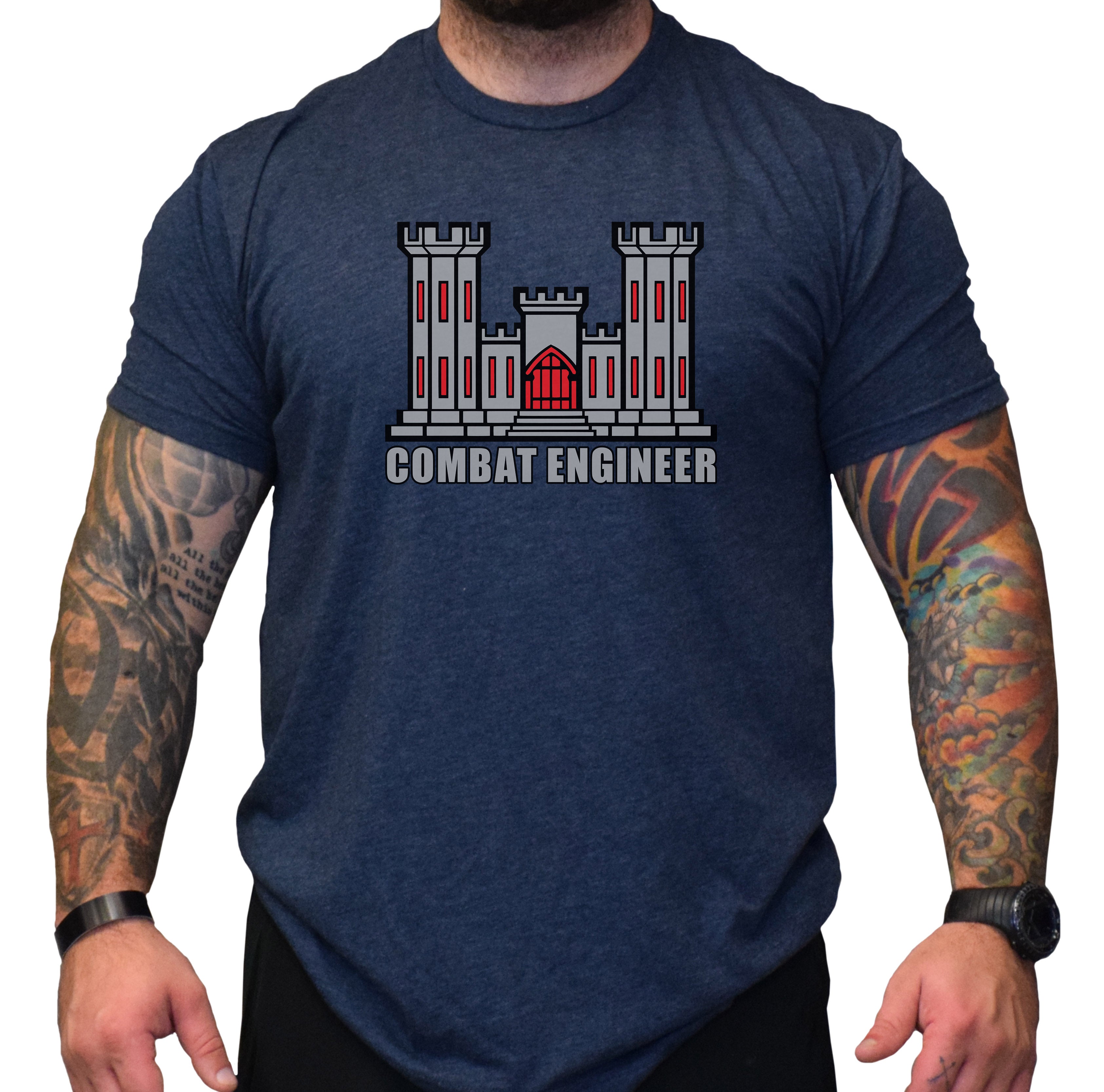 Combat Engineer Castle T-Shirt – Army Sapper Apparel