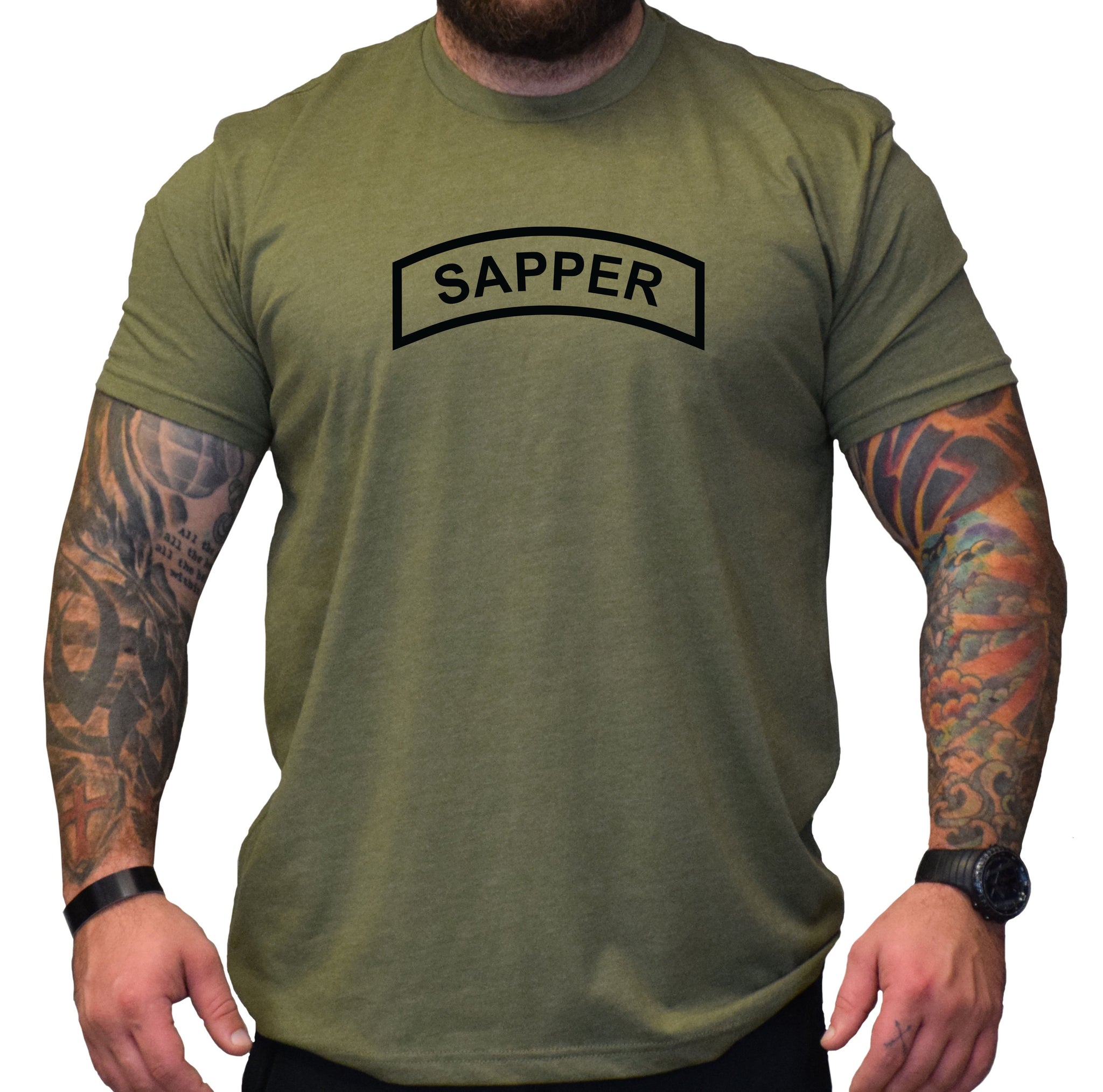 Grunt Style Sapper Tab Shirt - (Duplicate Imported from WooCommerce) - Army  Engineers